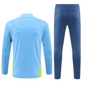 Manchester City Training Huppari Sininen 2024-25 Quarter-zip